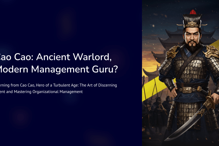 Cao Cao: Ancient Warlord, Modern Management Guru?