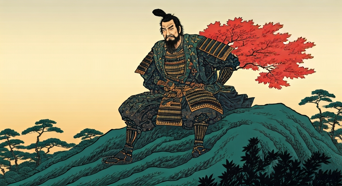 Eye-catching visual of Toyotomi Hideyoshi 